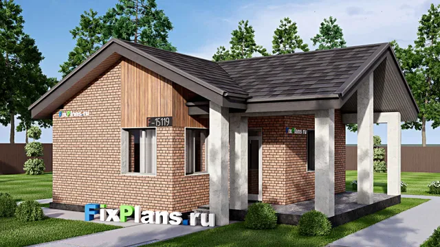 Проект бани 9 на 10, площадью 60 м² с комнатой отдыха, терассой и санузлом