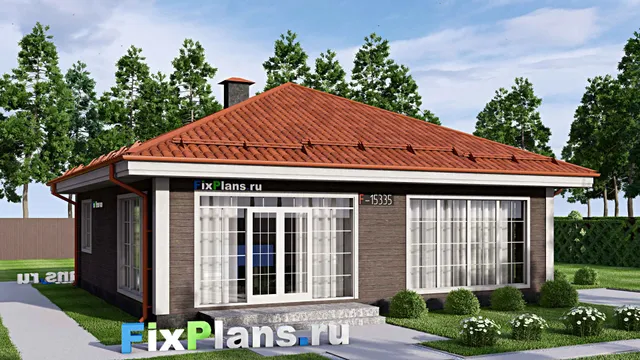 Проект бани 11 на 12, площадью 100 м² с комнатой отдыха и санузлом