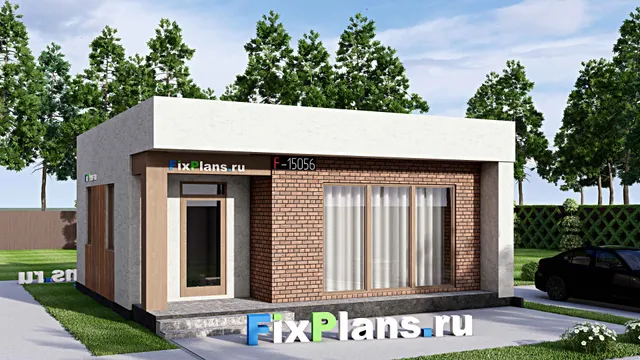 Проект бани 9 на 9, площадью 60 м² с комнатой отдыха и терассой