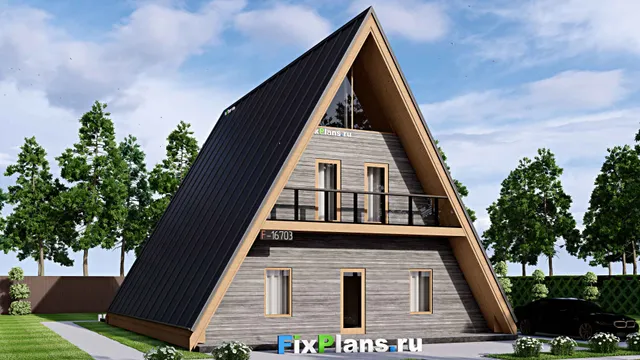Проект дома с мансардой 11 на 18, площадью 220 м² с террасой, балконом и 4 спальнями