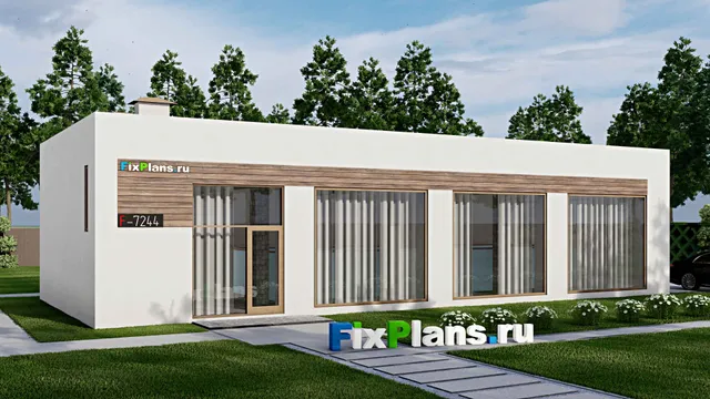 Проект бани 10 на 20, площадью 140 м² с бассейном и санузлом