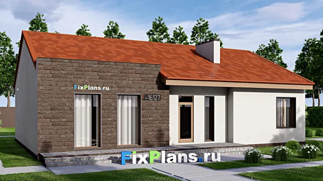 Проект дома с мансардой 15 на 18, площадью 200 м² с террасой и 4 спальнями